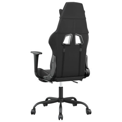Gaming Chair Black Faux leather, metal, plywood Standard