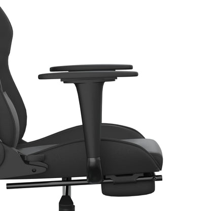 Gaming Chair Black Faux leather, metal, plywood Standard