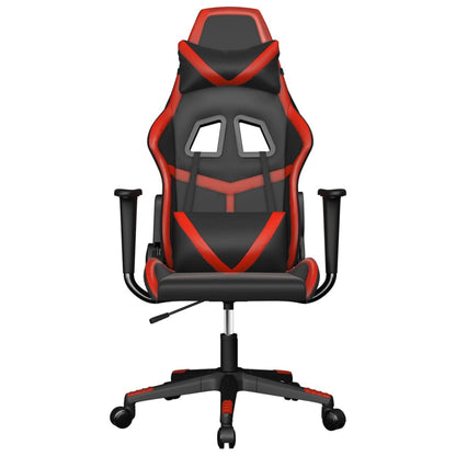 Gaming Chair Black and Red Faux leather, metal, plywood Standard
