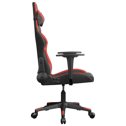 Gaming Chair Black and Red Faux leather, metal, plywood Standard