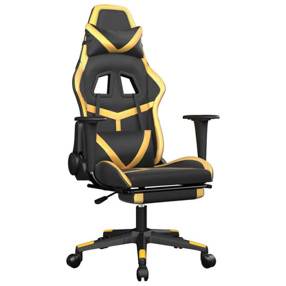 Gaming Chair Black and Gold