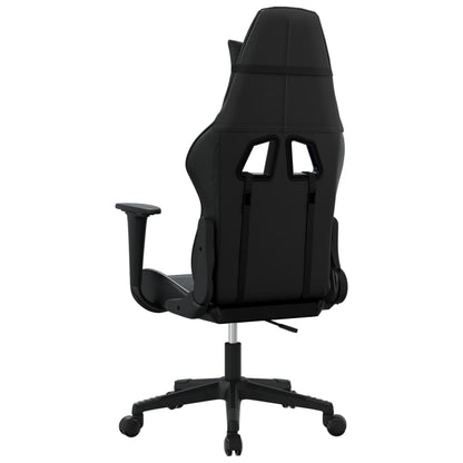Gaming Chair Black Faux leather, metal, plywood, foam Standard