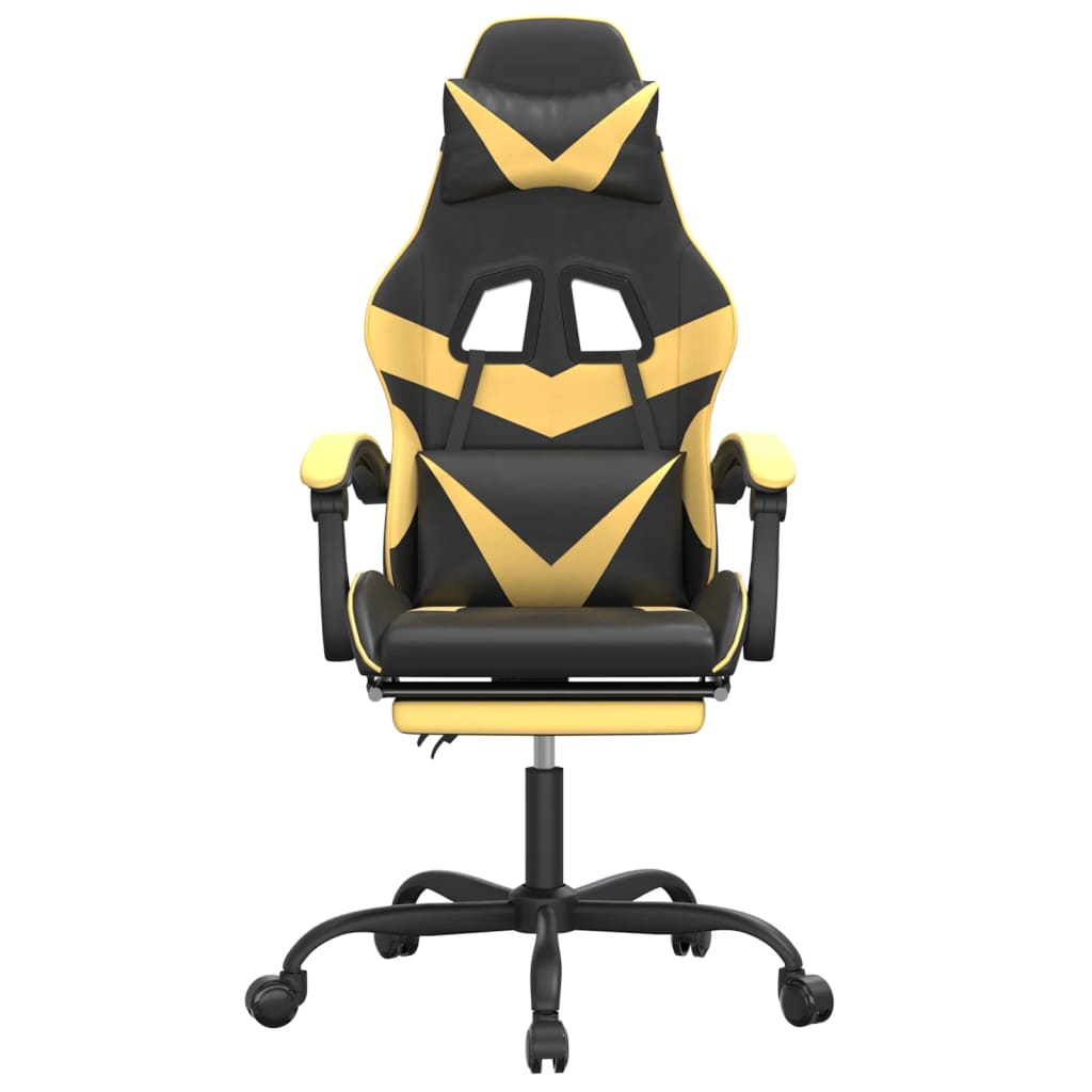 Gaming Chair Black and Gold