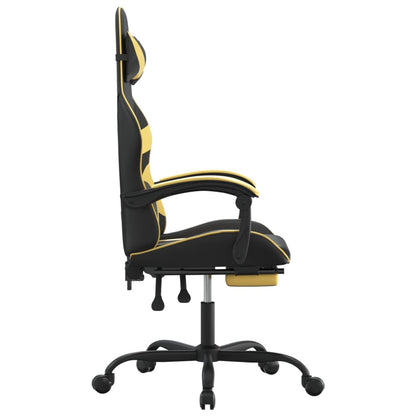 Gaming Chair Black and Gold