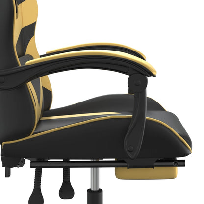 Gaming Chair Black and Gold