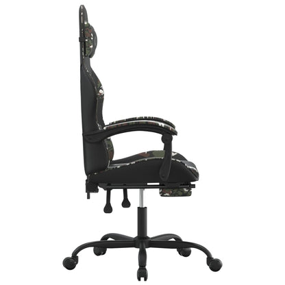 Gaming Chair Black and camouflage