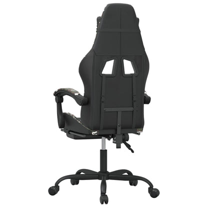 Gaming Chair Black and camouflage