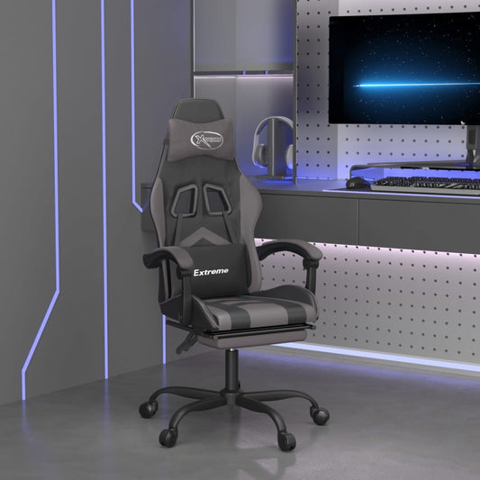 Gaming Chair Black and Gray