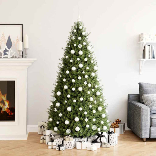 Christmas Bauble Set Set of 111 White Polystyrene (PS)