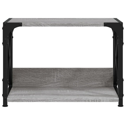 Printer Stand 2-Tier Gray Sonoma 17.3"x10.2"x12.4" Engineered Wood