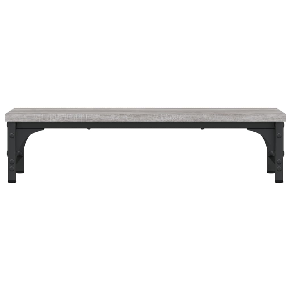 Monitor Stand Grey Sonoma 21.7x9.1x5.5" Engineered Wood