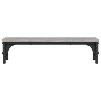 Monitor Stand Grey Sonoma 21.7x9.1x5.5" Engineered Wood
