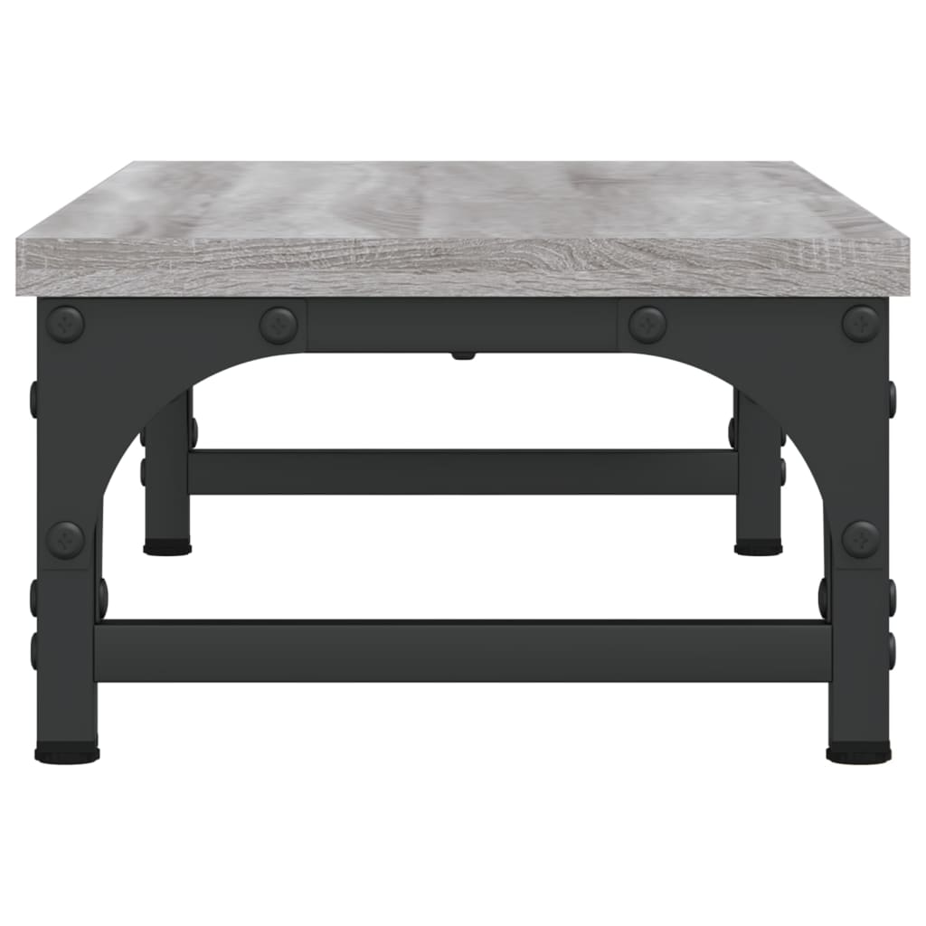 Monitor Stand Grey Sonoma 21.7x9.1x5.5" Engineered Wood