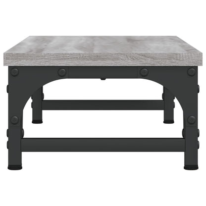 Monitor Stand Grey Sonoma 21.7x9.1x5.5" Engineered Wood