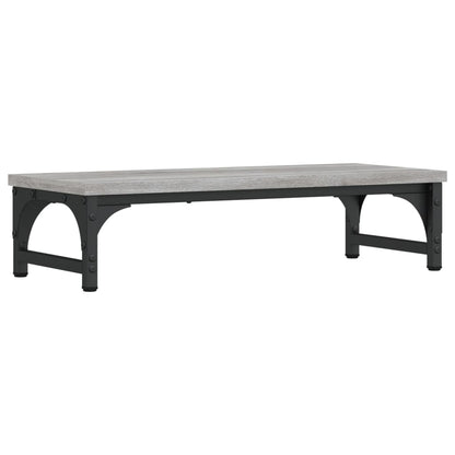 Monitor Stand Grey Sonoma 21.7x9.1x5.5" Engineered Wood