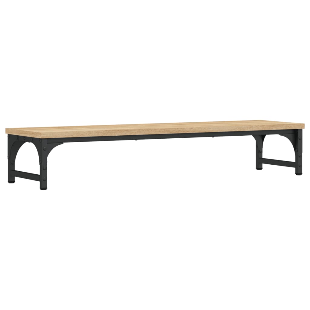 Monitor Stand Sonoma Oak 33.5"x9.1"x6.1" Engineered Wood