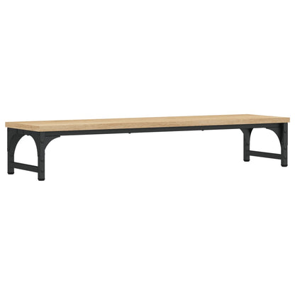 Monitor Stand Sonoma Oak 33.5"x9.1"x6.1" Engineered Wood