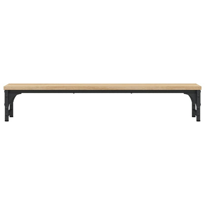 Monitor Stand Sonoma Oak 33.5"x9.1"x6.1" Engineered Wood