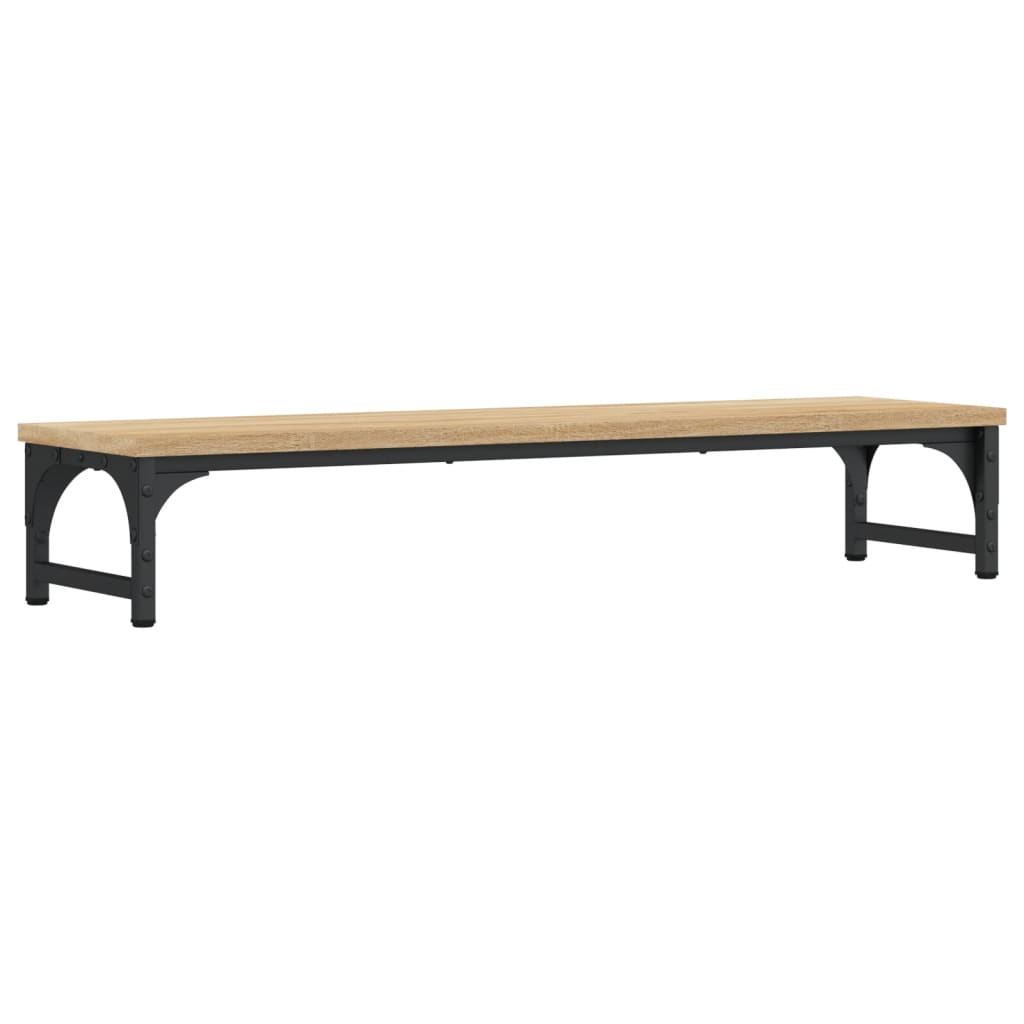 Monitor Stand Sonoma Oak 33.5"x9.1"x6.1" Engineered Wood