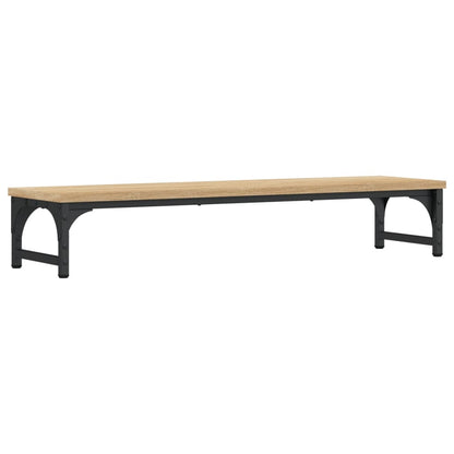 Monitor Stand Sonoma Oak 33.5"x9.1"x6.1" Engineered Wood