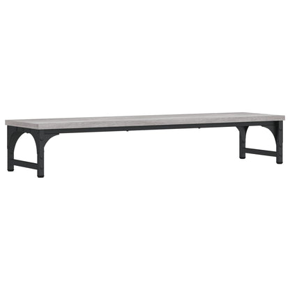 Monitor Stand Gray Sonoma 33.5"x9.1"x6.1" Engineered Wood