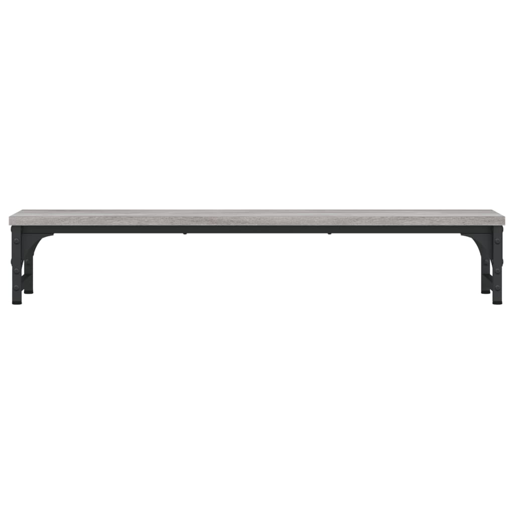 Monitor Stand Gray Sonoma 33.5"x9.1"x6.1" Engineered Wood