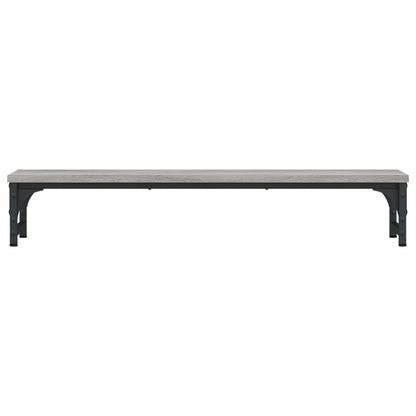 Monitor Stand Gray Sonoma 33.5"x9.1"x6.1" Engineered Wood
