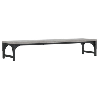 Monitor Stand Gray Sonoma 33.5"x9.1"x6.1" Engineered Wood