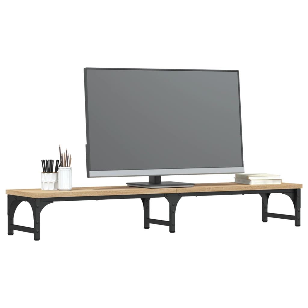 Monitor Stand Sonoma Oak 41.3"x9.1"x6.1" Engineered Wood