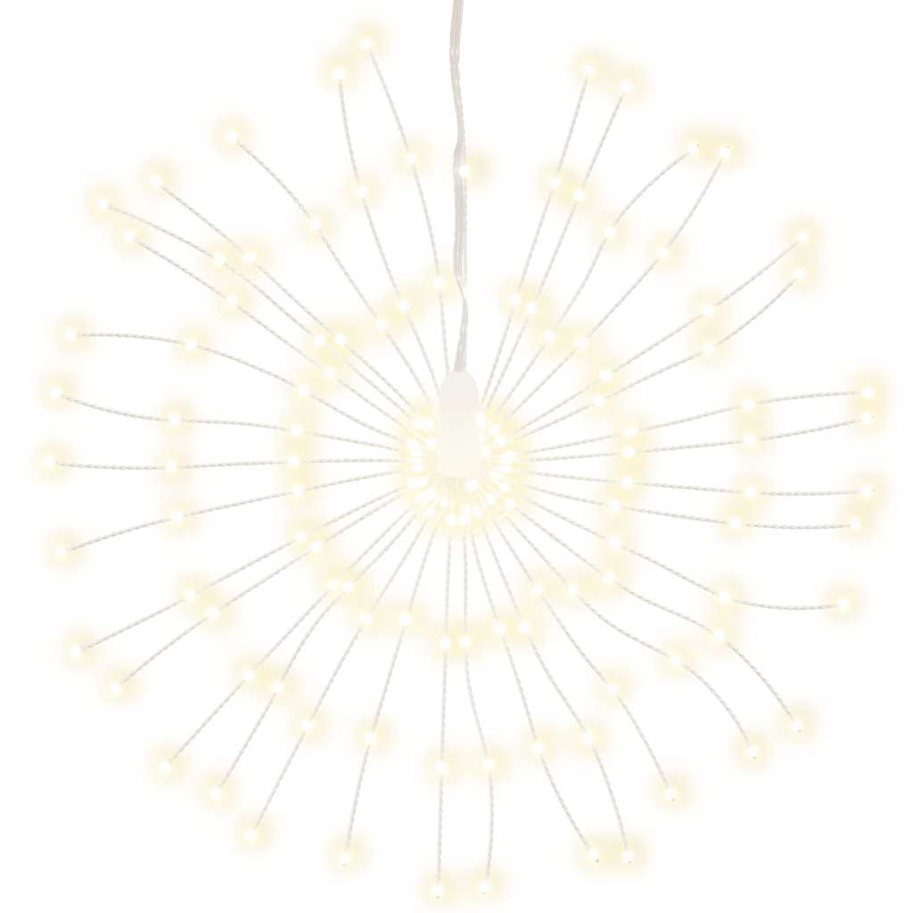 Christmas Starburst Light Warm white, clear Copper, Plastic Compact