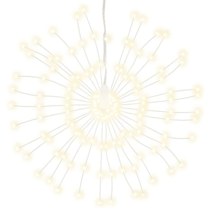 Christmas Starburst Light Warm white, clear Copper, Plastic Compact