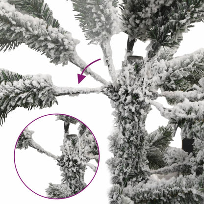 Artificial Christmas Tree with Flocked Snow 82.7