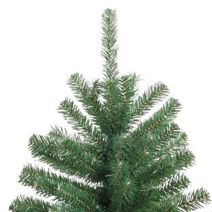Artificial Hinged Christmas Tree with Stand Green 94.5"