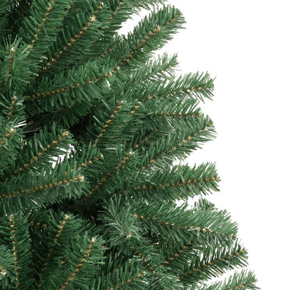 Artificial Hinged Christmas Tree with Stand Green 106.3"