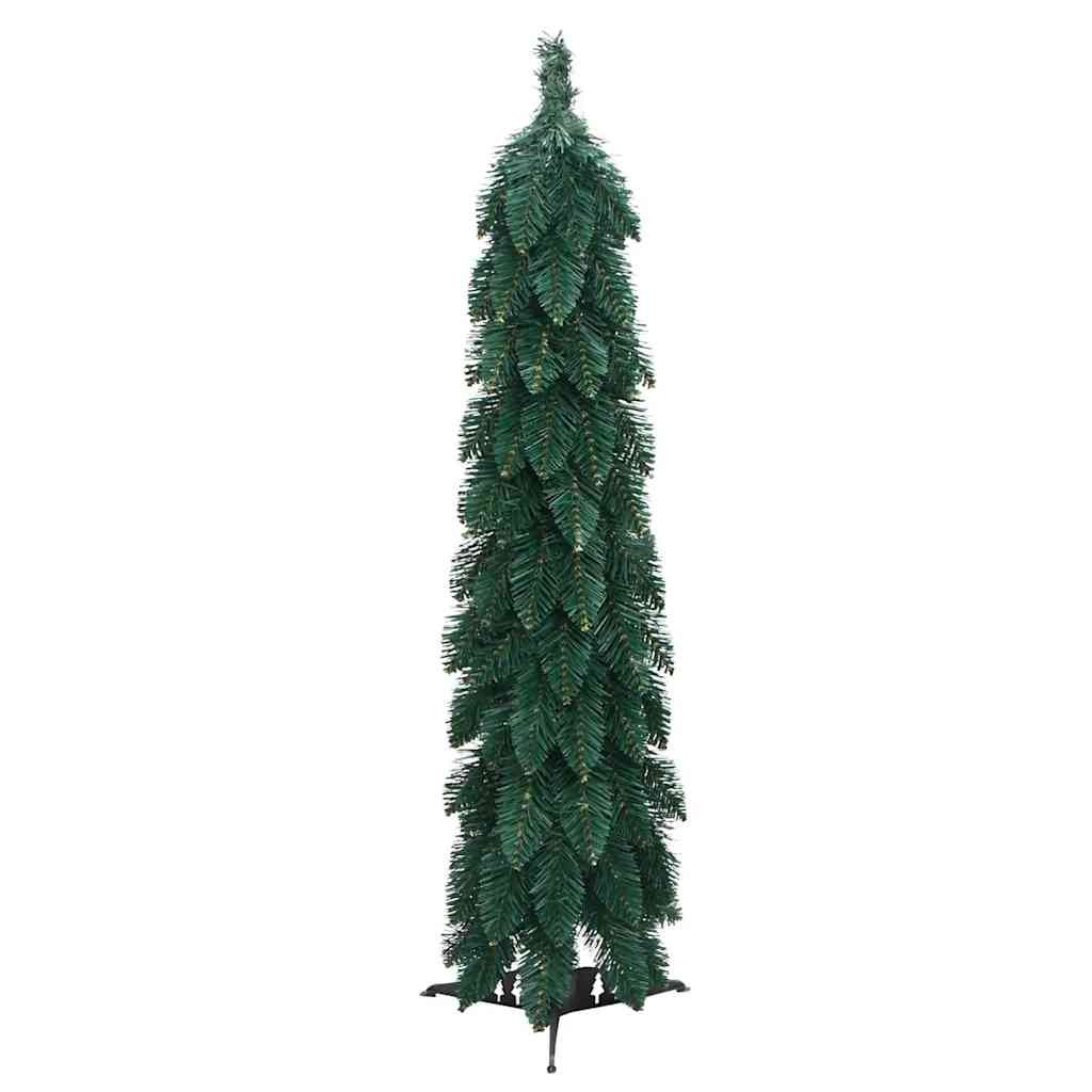 Artificial Christmas Tree Green with warm white LEDs PVC