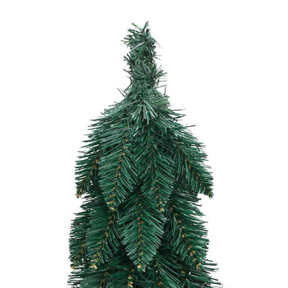 Artificial Christmas Tree Green with warm white LEDs PVC