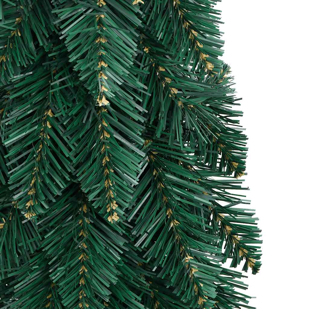 Artificial Christmas Tree Green with warm white LEDs PVC