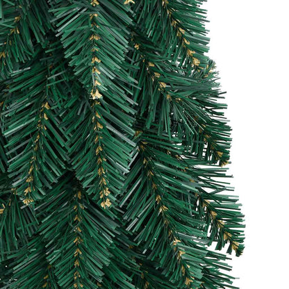 Artificial Christmas Tree Green with warm white LEDs PVC