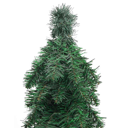 Artificial Christmas Tree Green PVC, Metal 70.9 in