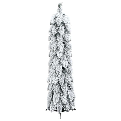 Artificial Christmas Tree Green and white PVC, plastic Small
