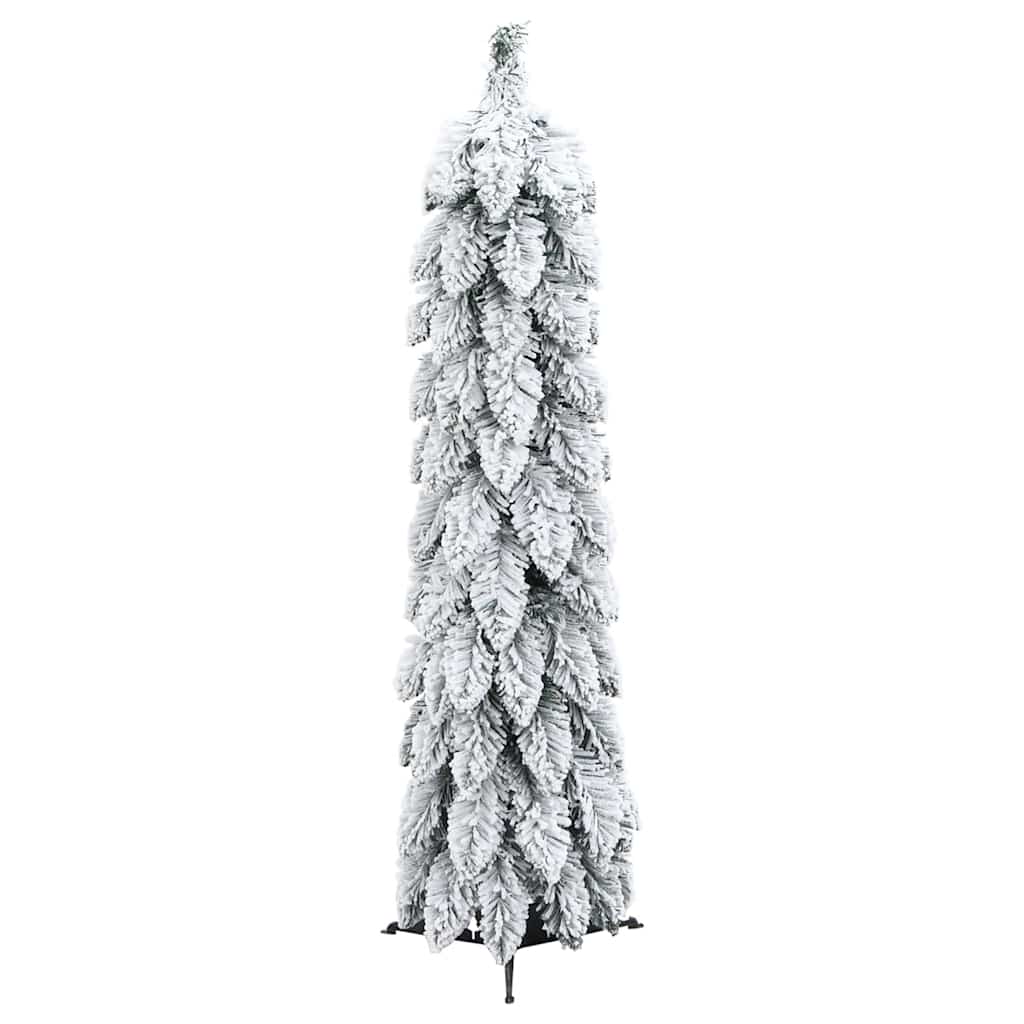 Artificial Christmas Tree Green and white PVC, plastic Small