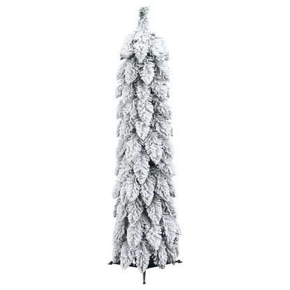 Artificial Christmas Tree Green and white PVC, plastic Small