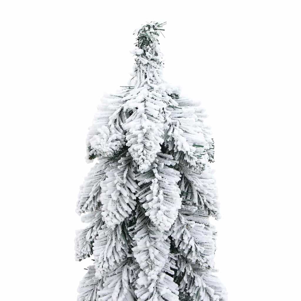 Artificial Christmas Tree Green and white PVC, plastic Small