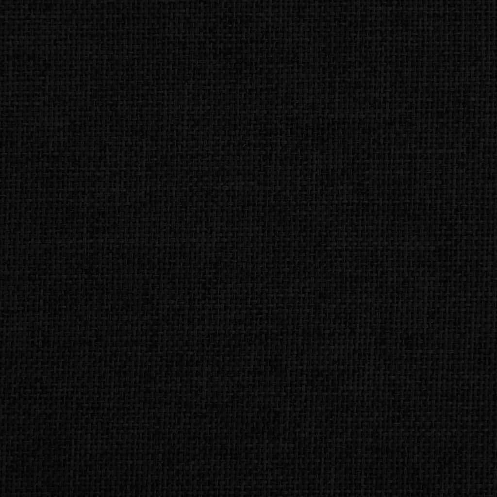 Kids Sofa Black Polyester, Solid Pine Wood, Foam Mini