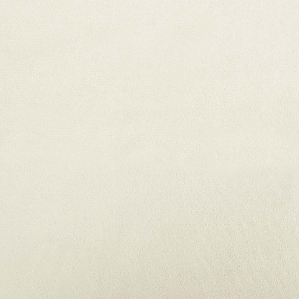 Kids Sofa Cream Velvet, solid pine wood, foam Mini Durable