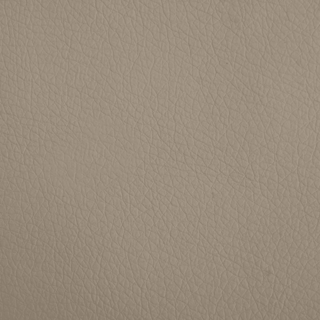 Kids Sofa Cappuccino Faux Leather, Solid Pine Wood, Foam Mini