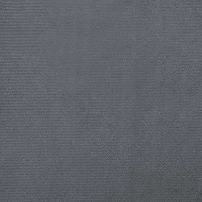 Kids Sofa Dark Grey Velvet, solid pine wood, plastic Mini