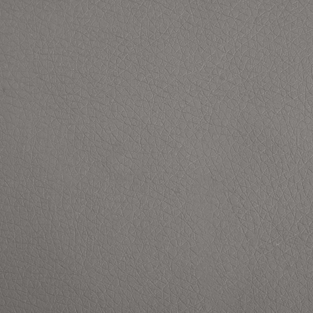 Kids Sofa Grey Faux leather, solid pine wood, foam Mini Modern