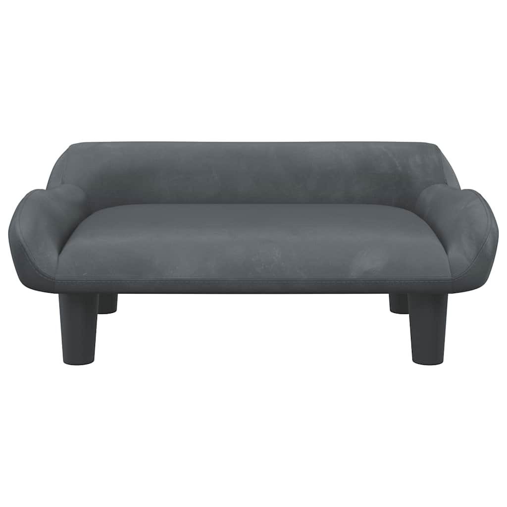 Kids Sofa Dark Grey