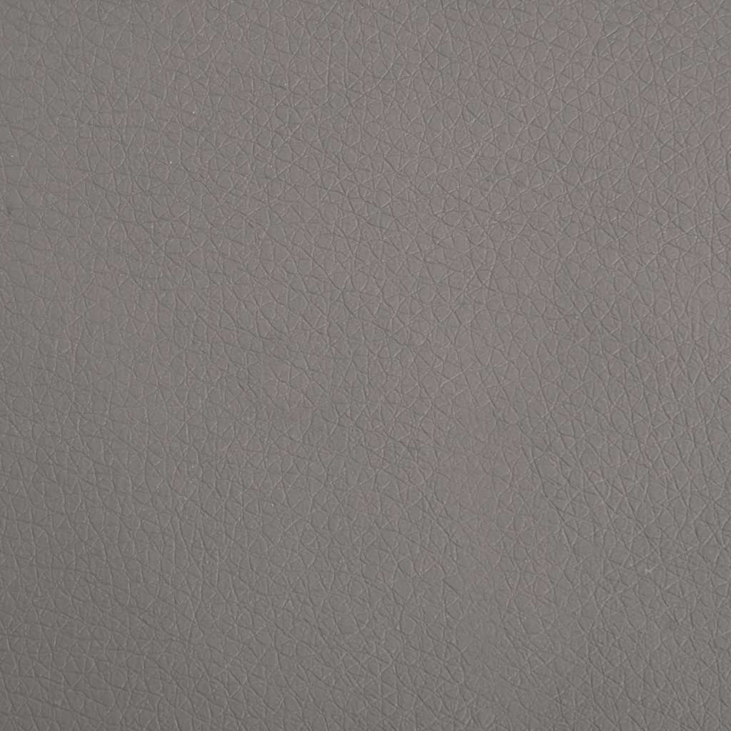 Kids Sofa Grey Faux leather, pine wood, foam Mini Kids Sofa